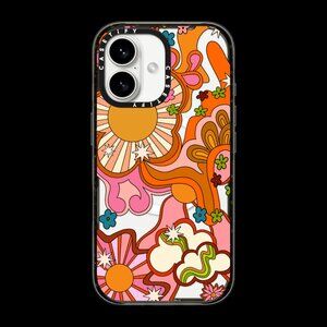 Casetify Seventies Psychedelic by Illustrated by Charlie iPhone16